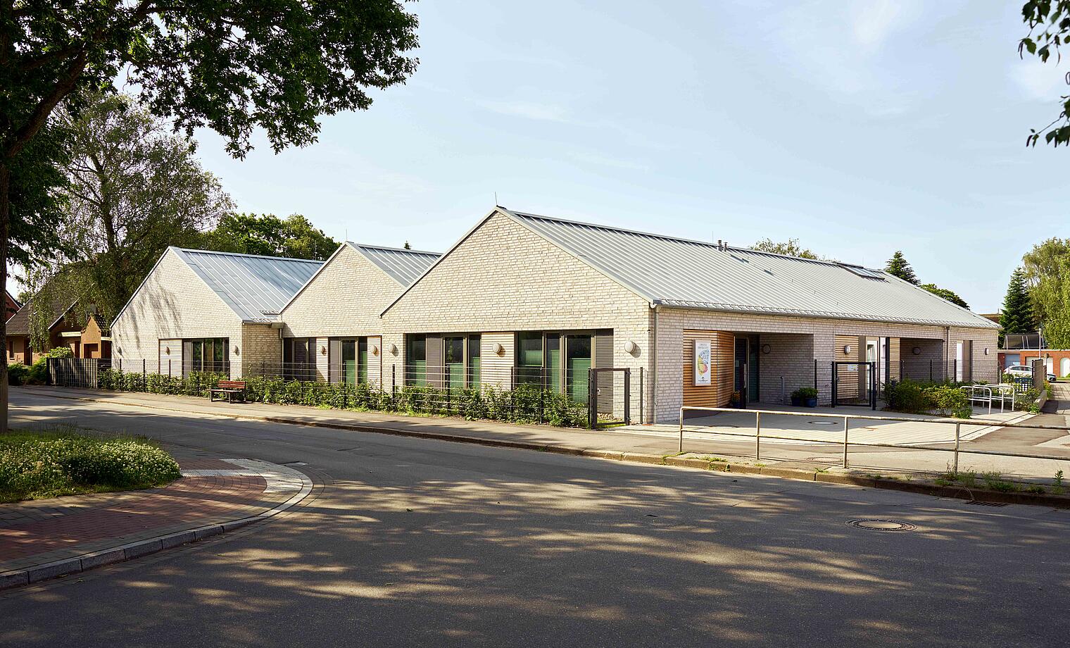 Evangelische Kita Bunte Welt Niebüll Neubau einer Kindertagesstätte mit 4 Gruppen