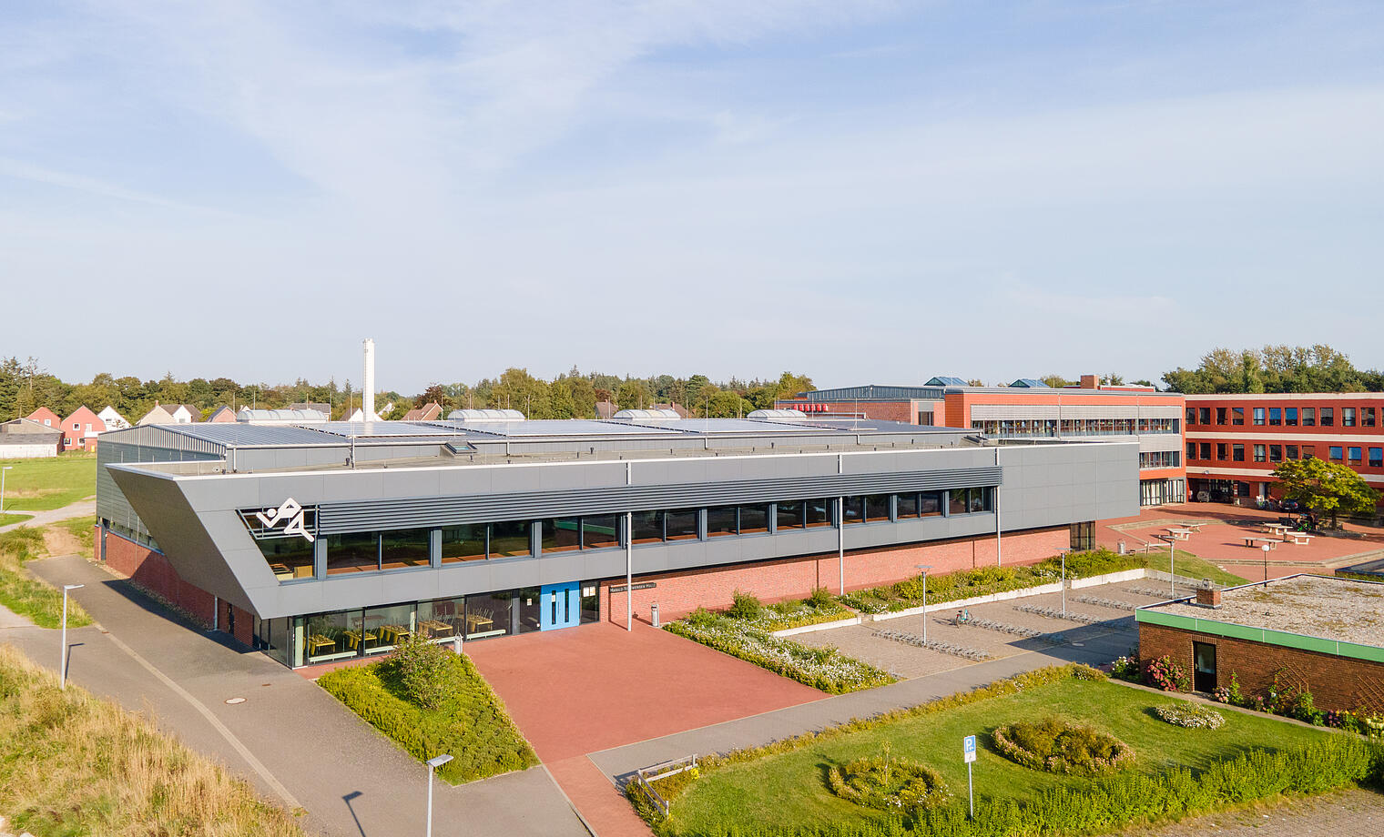 Harald-Nommensen-Halle Bredstedt Neubau einer 4-Feld-Sporthalle
