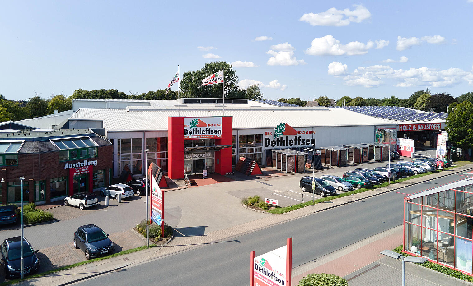 HBK Dethleffsen Bredstedt Neubau eines Baustoffhandels