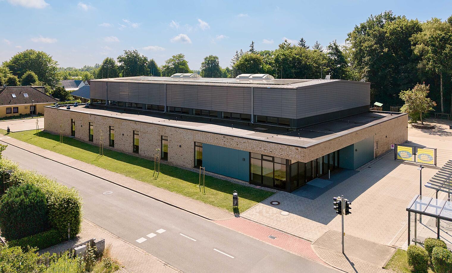 Sporthalle Lunden Neubau einer Zweifachsporthalle