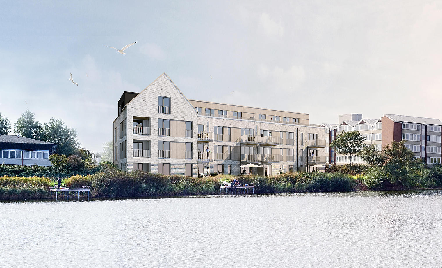 Wohnbebauung Nordstrand Neubau von 20 Ferienwohnungen
