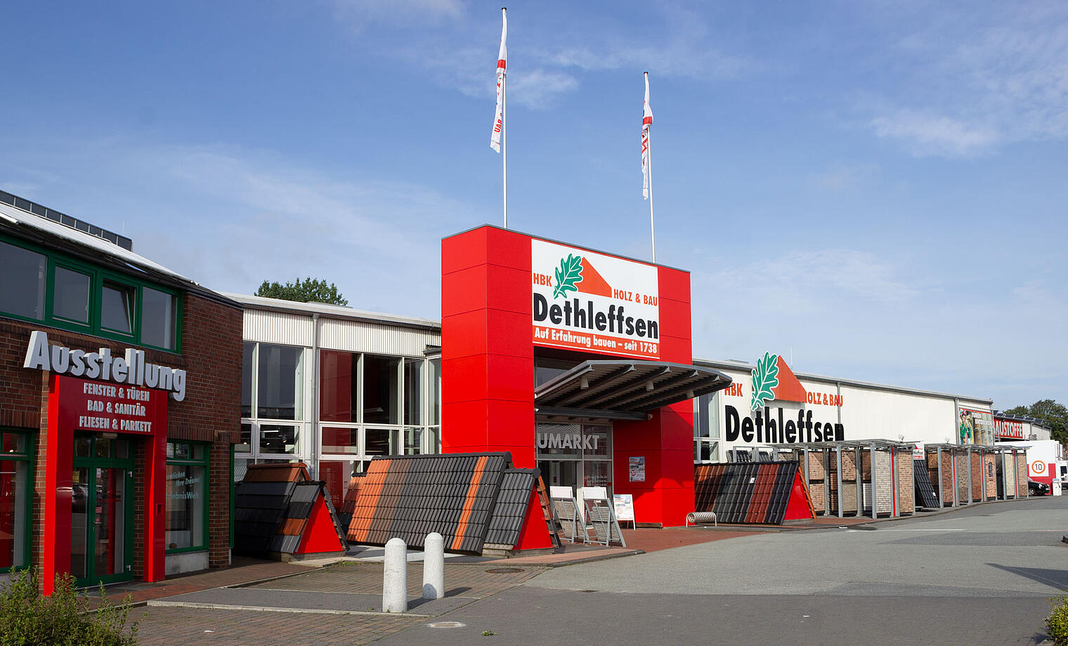 HBK Dethleffsen Bredstedt Neubau eines Baustoffhandels